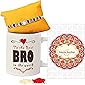 TIED RIBBONS Rakhi Gifts for Brother (Designer Rakhi, Printed Coffee Mug, Rakshabandhan Special Card)