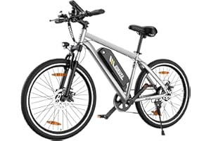 ESKUTE M100 Electric Bike, 27.5" Electric Mountain Bike, 250W Brushless Motor, 36V 10.4Ah Removable Battery, LED Display, E-MTB E-bike Electric Bicycle For Adults Men Women