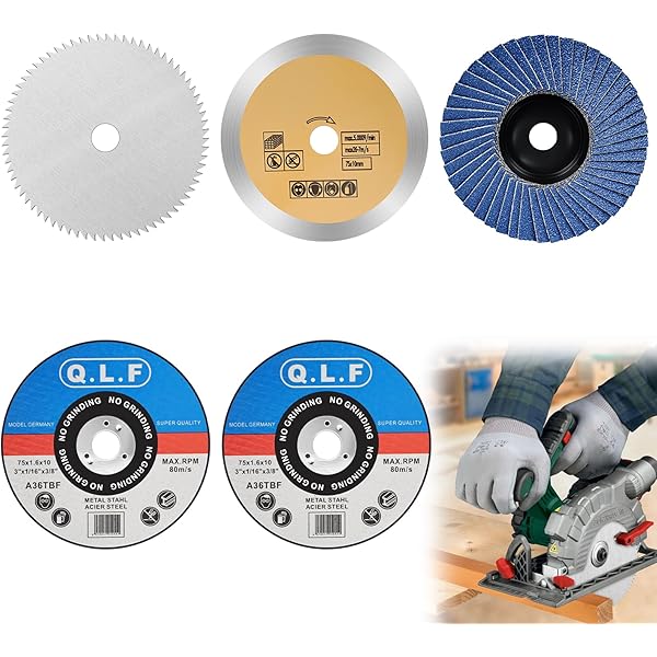 Smerigliatrice Angolare Pilyero 18 Pezzi Dischi Per Smerigliatrice, Flessibile Da Taglio, Mola A Disco, Adatto Per L'uso Con Vari Tipi Di Smerigliatrici Angolari E Per L'esecuzione Di Diversi Tipi Di Lavori Di