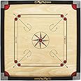 KOXTONS - Carrom Board 32 INCH Full Size Cut Pocket with 1.5" Border (Premium) with STRICKER & Accessories