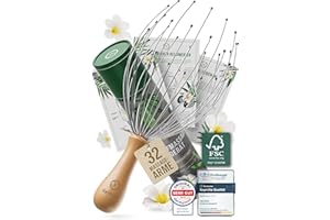 ‎HELDSON HELDSON® Kopfmassage Spinne - FSC®100% - Wichtelgeschenk -Kopfmassagegerät - Kopfkrauler Kopf Massage & Haarmassage - Kopfhaut Massagegerät - Head Massager - Kopfkratzer - Geschenk