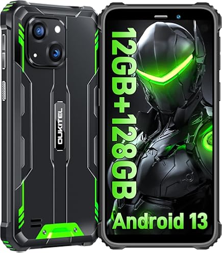 OUKITEL WP36 Rugged Smartphone Android 13-16GB+128GB Mobile Phones