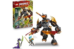LEGO Ninjago Coles uppdragsrobot och Drak-Zane 71854 | Leksak för barn från 7 år, ninjaleksaker med 3 minifigurer och syramon