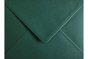 KARMA KRAFTS Dark Green 133mm x 184mm (5" x 7") Envelopes x 50-120gsm Premium Quality