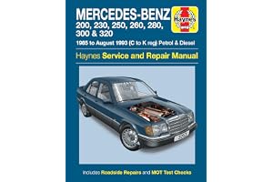 Mercedes-Benz 124 Series Petrol & Diesel (85 - Aug 93) Haynes Repair Manual