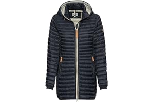 camel active Damen Steppjacke aus recyceltem Polyamid