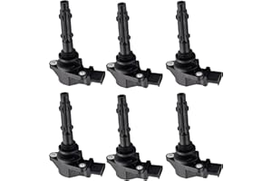 ENA Pack of 6 Ignition Coil 2.5L 3.0L 3.5L V6 Compatible with Mercedes-Benz C230 C280 C300 C350 CLK350 E350 GLK350 ML350 ML450 R350 S400 SLK280 SLK300 SLK350 Sprinter 2006-2012 Coils for UF535