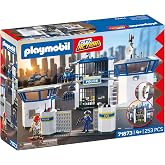 PLAYMOBIL Police Command Center Komuta Merkezi Fig&uuml;r&uuml; Oyun Seti