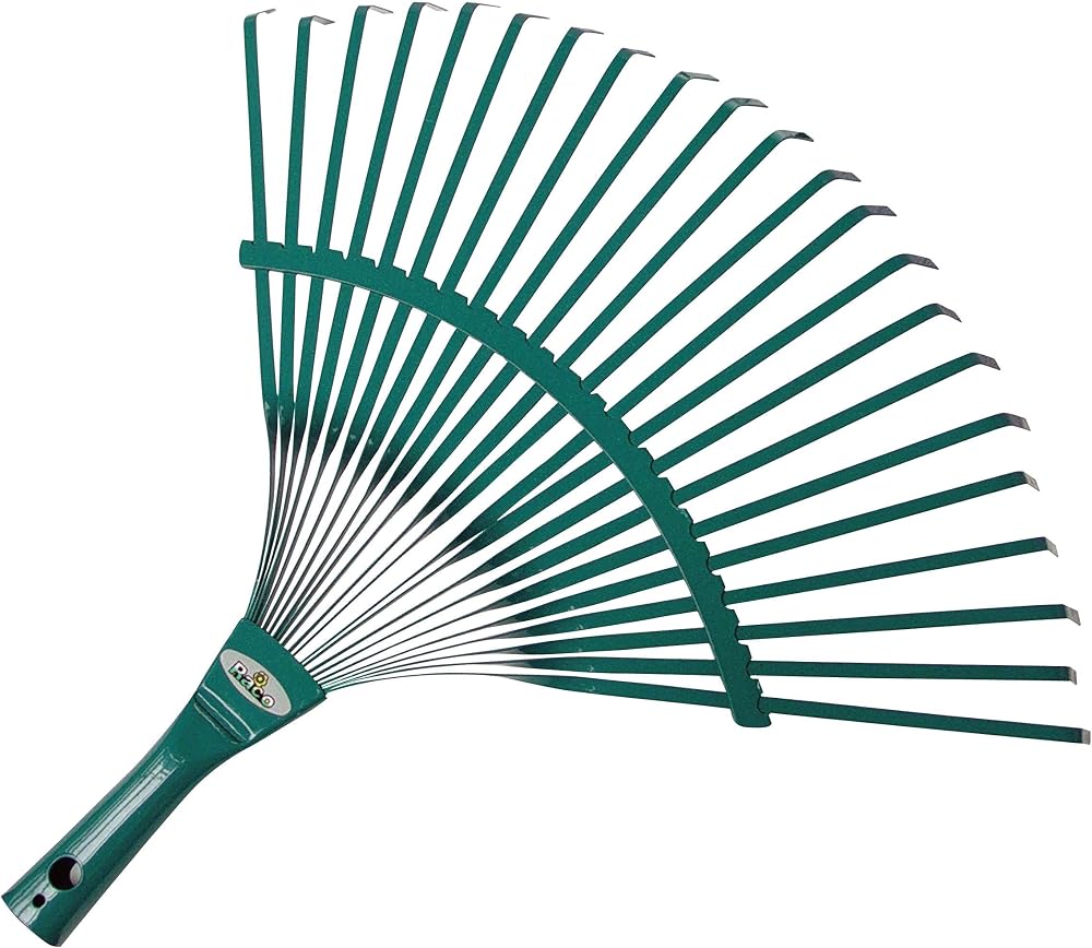 Raco Expert 53731 Ahşap Saplı Metal Çim Ve Yaprak Toplama Tırmığı 45 Cm