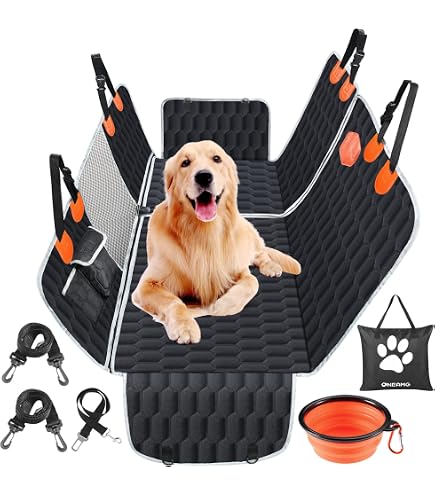 Housse De Siège Auto Pour Chien BMW X5 G05 (2018+) – Imperméable Oxford 600D, Antidérapante, Avec Poche - 13