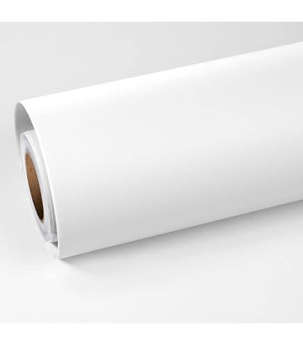 Carta Da Parati Autoadesiva 3D Bianca 1000x50cm | Isolante Termico E Antirumore In Schiuma XPE Da 5mm