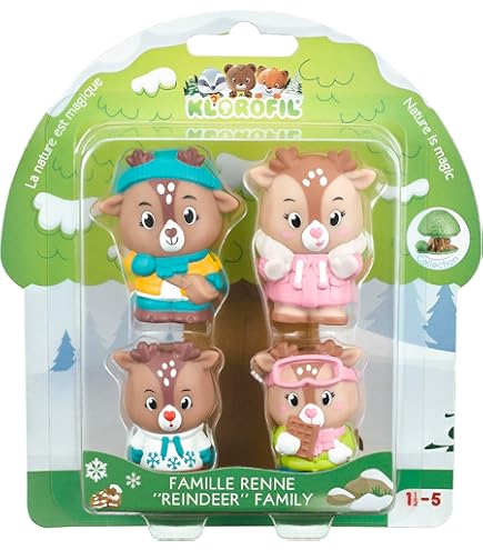 Klorofil Bus Abenteuer Spielzeug - Mit Nocty Figur & 6 Sitzplätzen