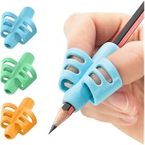 Grip Ergonomique Pour Crayon - Aide à L'écriture Pour Enfants, Adultes Et Besoins Spéciaux - 6