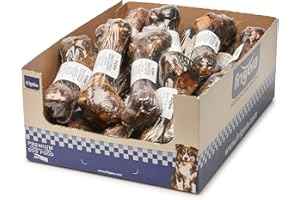 Frigera Os de Jambon 1pc 350g – Friandise à mâcher Longue durée pour Chiens, soutient la Peau et Le Pelage, favorise des articulations saines, sans céréales ni Gluten
