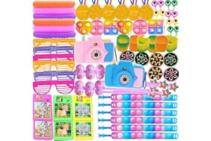 ASYBHYY Niñas Juguetes de Fiesta Granel Lote 130Pcs, Rellenar Piñatas y Bolsas de Regalo, Partido Favor de Cumpleaños del Infantiles Niños, Premio a Salón de Clases,Regalos de Pascua Halloween Navidad