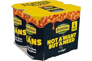 Branston Baked Beans in Tomato Sauce, 410 g (Pack of 4)