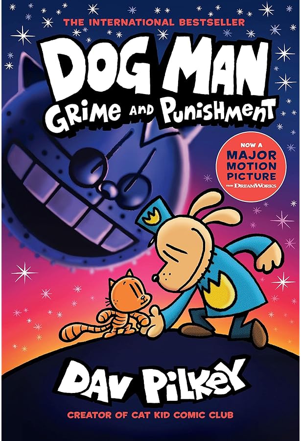 Dog Man 10巻セット Dav Pilkey Dog Man Series (6-10) Collection 5 Books Collection Set By