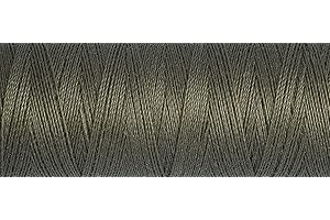 GÜTERMANN Gutermann Fil à Coudre en Polyester, Kaki foncé 0676, 100 m, 5,5 x 1,8 x 1,8 cm