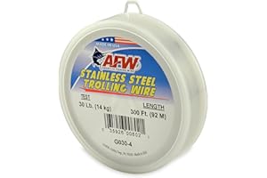 American Fishing Wire Edelstahl-Spanndraht (einzelner Strang).