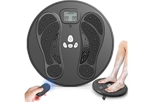 Dancespot Medic Durchblutungs-stimulator Beine, Wiederaufladbare Durchblutungsstimulator Füße Beine, EMS Fußmassagegerät Elektrisch Verbessert Durchblutung und Neuropathie Linderung Fußschmerzen