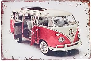 WINOMO Panneaux Vintage Signes décoratifs en métal Plaques en Fer Mural Maison Bar Décor de café