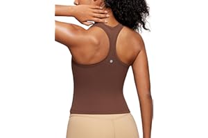 CRZ YOGA Butterluxe Canotta da Donna Top da Allenamento Senza Maniche Maglietta Atletica