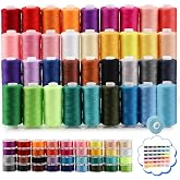 Kasanni Sewing Threads 400 Yards 36 Colors Sewing Threads for Machine 36 | 36 Spools Sewing Thread for Everyday Use Embroider
