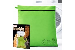 JOYMANEY Pet Laundry Bag for Washing Machine, Reusable Mesh Wash Bag for Pet Hair, Dog and Cat Bedding, Blankets and Toys