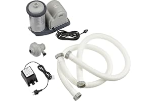 Intex 1500 GPH Cartridge Filter Pump (12 V), Gris, 36 x 24 x 29 cm, 28636 GS