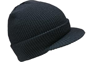 U.S. ARMY GENUINE NEW 100% WOOL PEAKED HAT US ARMY WATCH CAP OUTDOOR ARMY HEADWEAR BEANIE