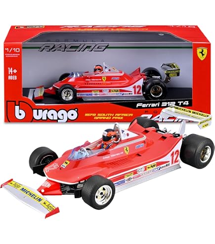 Figurine Ferrari 1981 Villeneuve - Modèle 1/43 Brumm, Neuf Sous Blister