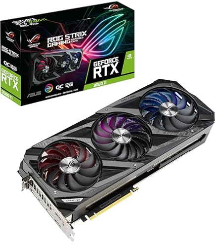 ASUS ROG Strix GeForce RTX 3090 24GB GDDR6X Gaming Graphics Card