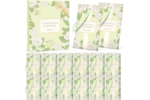 SCENTORINI Woreczki zapachowe, szafa na ubrania, 14 sztuk, saszetki zapachowe do szuflad, szafek, eliminacji zapachów