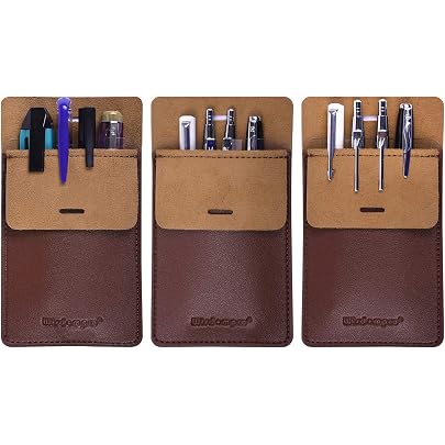 Organizer Porta Penne Mediche ULTECHNOVO | 16 Tascabili In PVC Per Infermieri E Medici | Custodia Protettiva Per Penne E Accessori