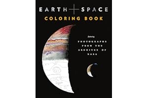 Earth and Space Coloring Book: Featuring Photographs from the Archives of NASA