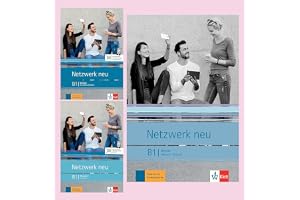 Netzwerk New B1 - Glossar + Kursbuch + Obungsbuch (Set of 3 Books )