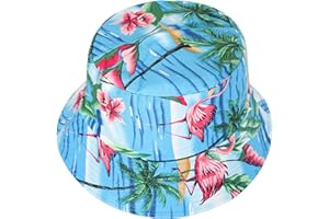 ZLYC Femmes Hommes Chapeau Bob Été Chapeau de Pêcheur