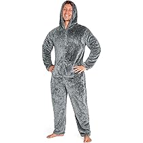 Mens s Onesie Christmas All In One Jumpsuit Piece Hoodie Pyjamas