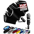 TUMELLA Strongest Windproof Reversed Travel Umbrella, Small Strong but Light Portable and Automatic Folding Rain Umbrella, Durable Premium Grip, Fits Car & Backpack