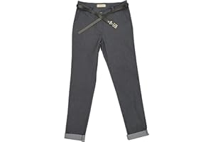 JOPHY & CO. Pantalone Elasticizzato Donna Chino con Cintura (cod. 3008)