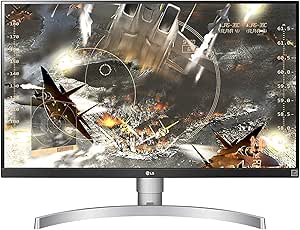 LG 27UK650-W 27-Inch UHD 4K Monitor - White