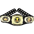 CHXIXUE MVP Championship Belt Most Valuable Player Champion Belt Trophy Award Gift Wrestling Belt Real Leather Adult Size