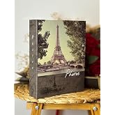 Rabsev Fotoğraf Alb&uuml;m&uuml; 10x15cm 200 L&uuml;k Renkli Eyfel Kulesi Desenli Anı Alb&uuml;m&uuml;