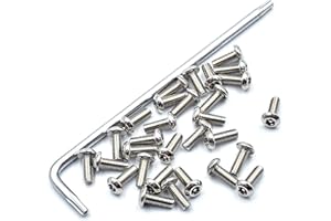 myBESTscooter - Viti Coperchio Piastra Inferiore 30 Pezzi per Xiaomi M365 1S Essential PRO 2 Model 3 Monopattino Elettrico