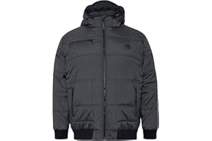 B BLEND Blend BHBoris Boris Herren Winterjacke Big & Tall Herrenjacke Jacke Große Größen bis 6XL Kapuze Reißverschlusstaschen Regular fit