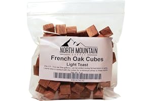 North Mountain Supply French Oak Cubes (Light Toast, 4 Ounce)