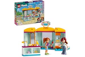 LEGO Friends Il Piccolo Negozio di Accessori Giocattolo, Piccolo Set di Giochi per Bambine e Bambini da 6 Anni in su con Mini Bamboline di Paisley e Candi, Idea Regalo Creativa per il Compleanno 42608
