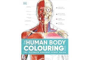 The Human Body Colouring Book: The Ultimate Anatomy Study Guide (DK Human Body Guides)