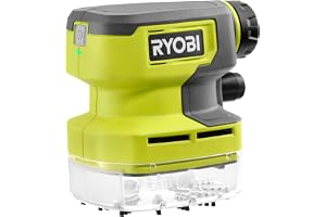 RYOBI Mini USB litiumdammsugare, 4 V RDV4-0, luftflöde 142 l/min, utan batteri eller laddare