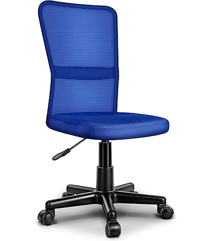 Bureaustoel office chair met opklapbare armleuningen, ergonomische computerstoel, 360